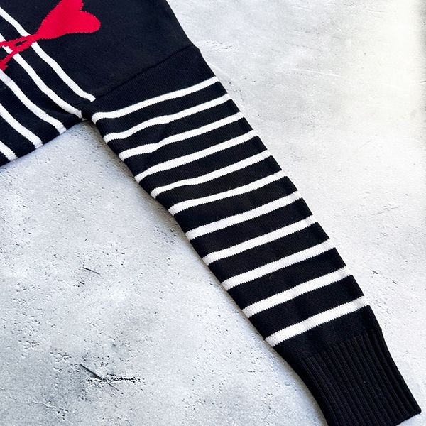 選べるお色アミ パリス DE COEUR ボーダー ニット セーター コピーam01113