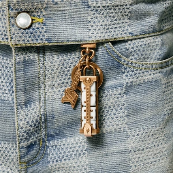 早い者勝ち♪ルイヴィトン LV サイコロ 偽物 バッグチャーム＆キーホルダー M01750