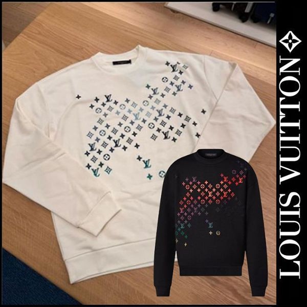 激安ルイヴィトン エンブロイダードコットンスエットシャツ 1AFBWB