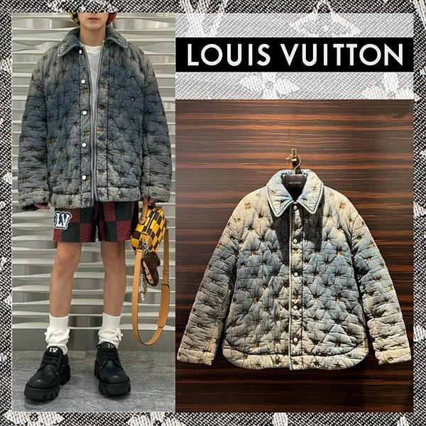 完売前に！ルイヴィトン オーバーシャツ ジャケット 偽物 1AFJCN