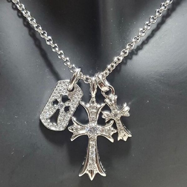 人気で可愛い☆クロムハーツ ネックレス Ptフルセット コピーch03208