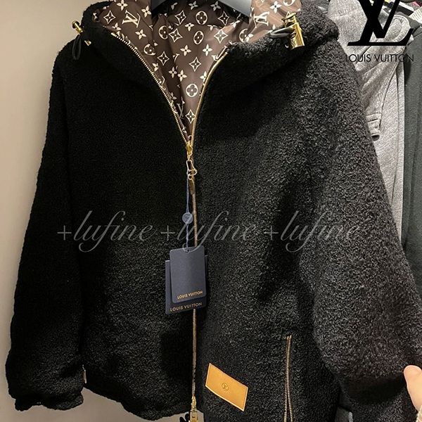ナチュラル可愛い☆ルイヴィトン リバーシブル パーカー偽物【軽くて日常使いに最適♪】1AAMTB