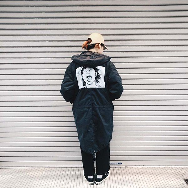 目玉商品！★シュプリーム×アキラ 偽物コラボ!!★AKIRA★フィッシュテイルパーカーak03063