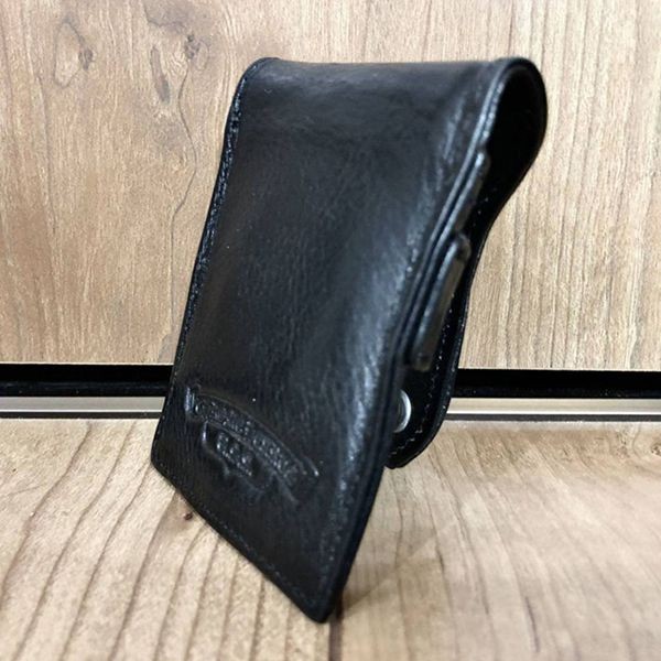 エレガント＆キュートクロムハーツ レナード 偽物カムホート彫金 2nd ダガー 5 コノリーレザー 小銭入れ カードケース030842