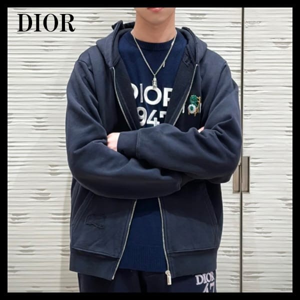 【カラバリ豊富】ディオール ジップ スウェットシャツ スーパーコピー 413J647A0807_C580