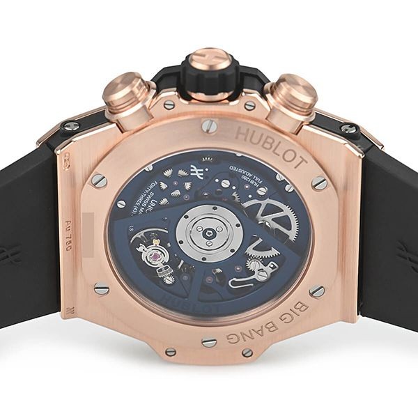 ウブロ ビッグ・バン ウニコ キングゴールド ブルー 421.OX.5180.RX