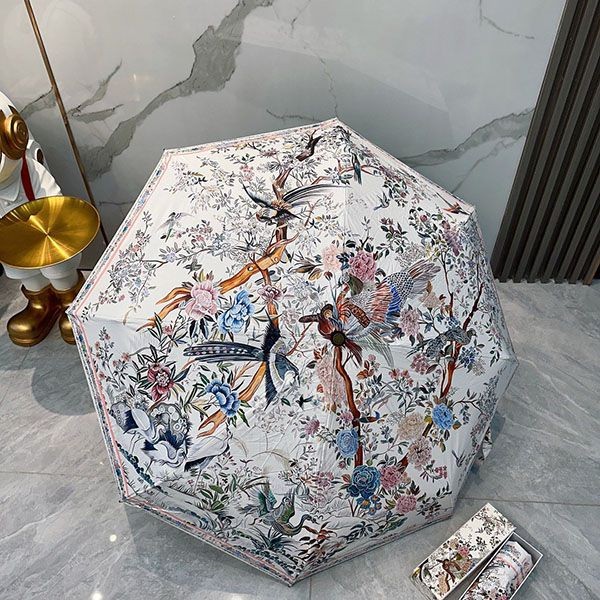 ディオール 日傘 折りたたみ傘 晴雨兼用 w24043059