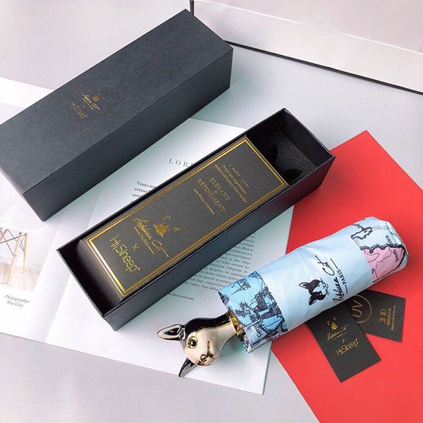 HepburCat 折りたたみ傘 晴雨兼用 w24043067