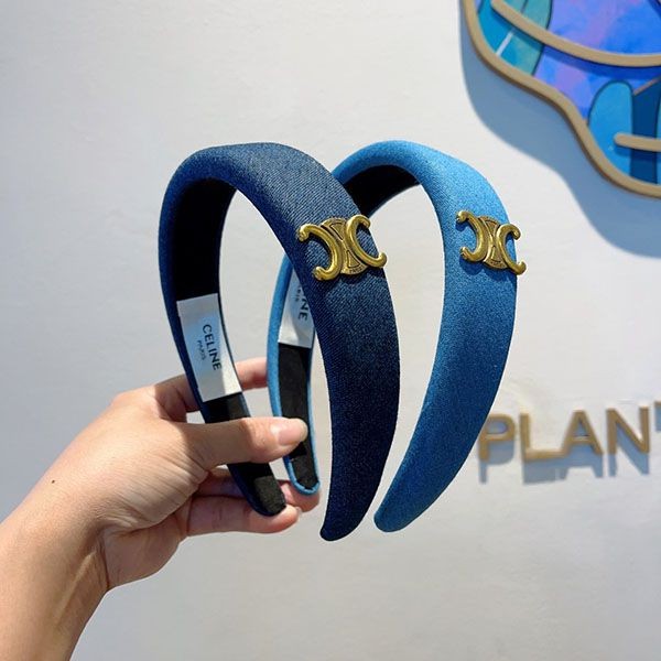 セリーヌ ツイスト ロゴ カチューシャ w24043073