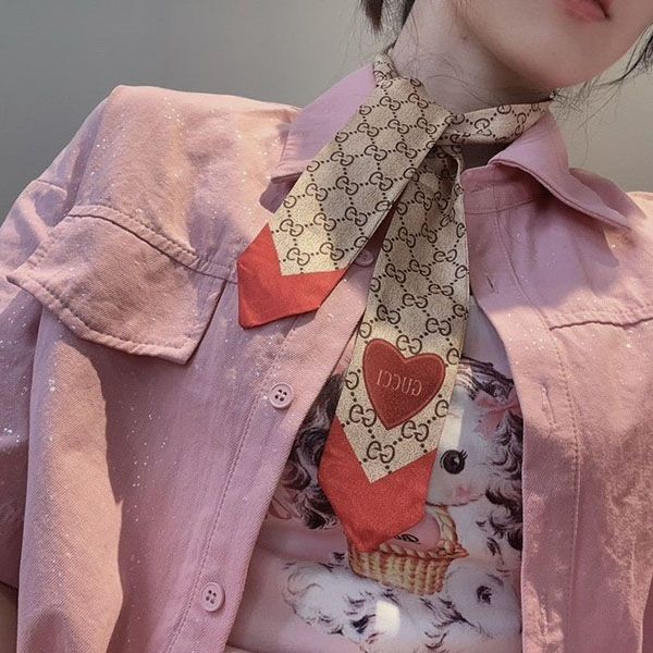 グッチ バレンタイン モノグラムネクタイw240430104