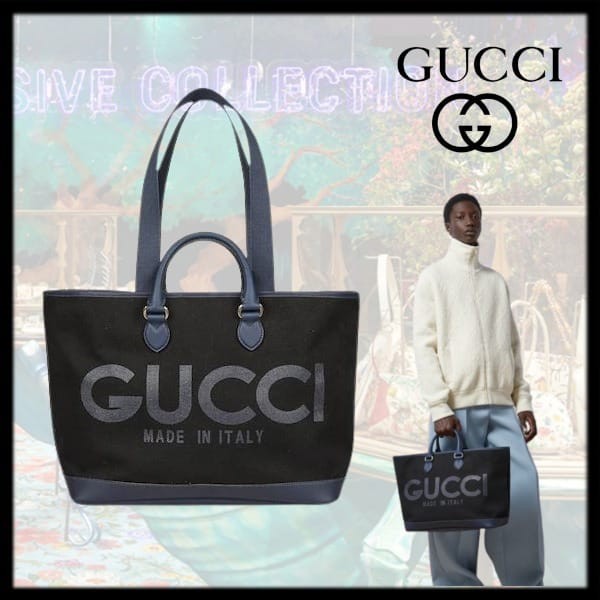 激安価格！グッチ プリント ラージ トートバッグ 偽物 774183FA