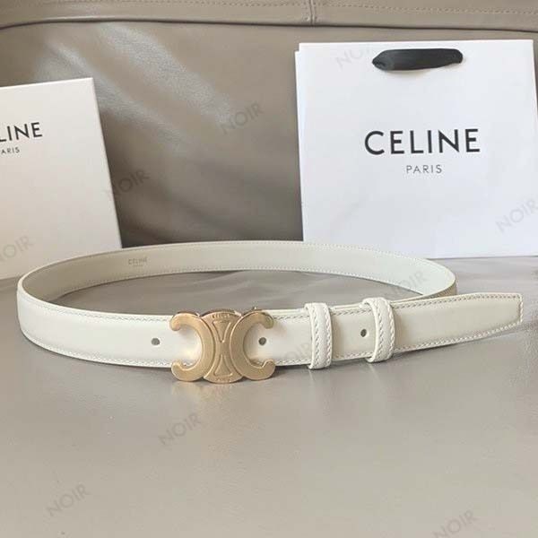 セリーヌ スモール トリオンフ ベルト コピー トリヨンレザー 45AX63A01  45AK93A01  幅2.5cm