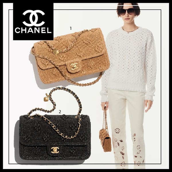 シャネル ラフィア フラップバッグ ショルダーバッグ n級品 AS4529 B15544NW269