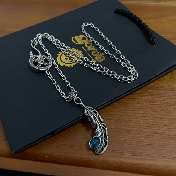 上品 ゴローズ スーパーコピー ネックレス   フェザー  24050904