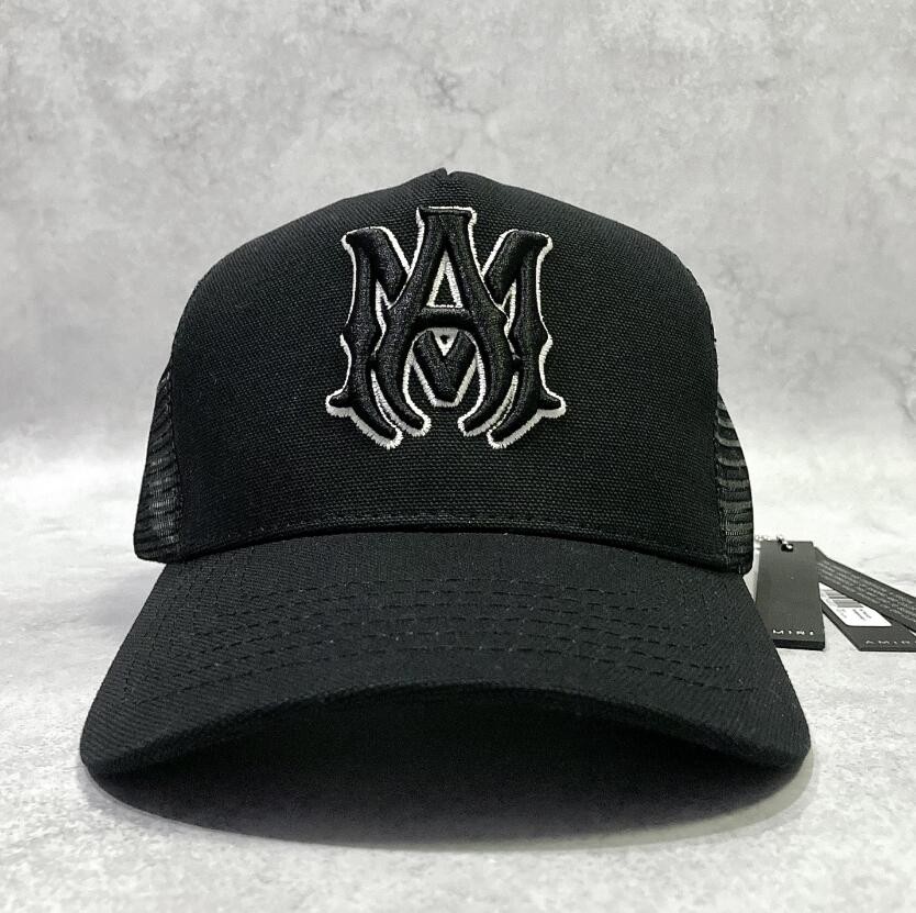 24SS AMIRI  コピー アミリ トラッカーキャップ ブラック PS24MAH018