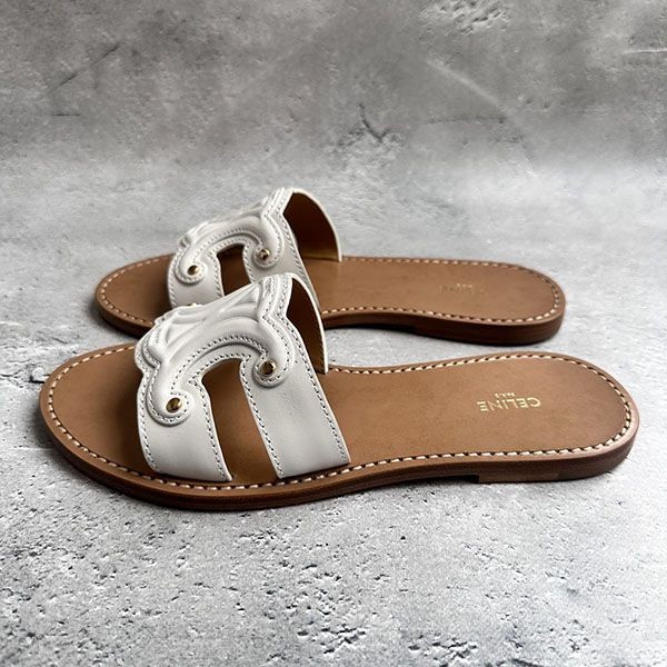 セリーヌ トリオンフ ミュール フラットサンダル w24050207