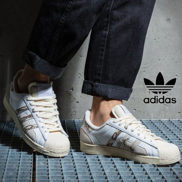 セレクトのおしゃれ☆アディダス スーパースター コピーパイソン柄 男女可GY3420