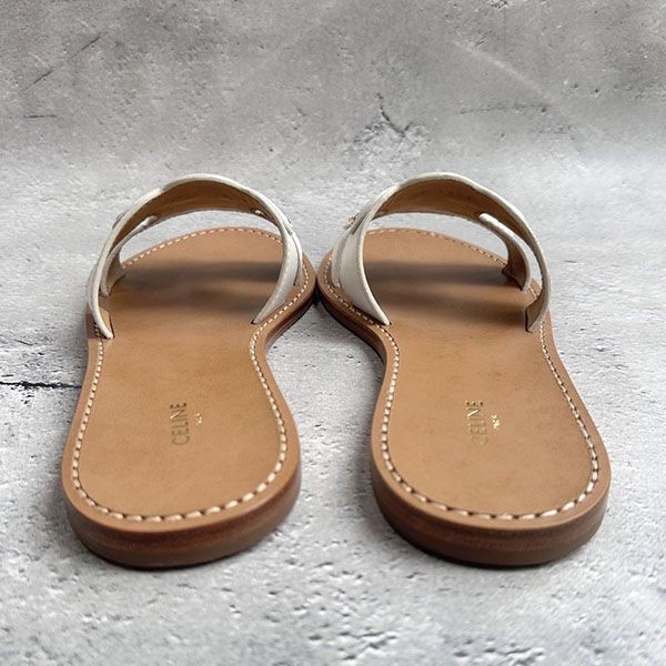 セリーヌ トリオンフ ミュール フラットサンダル w24050207