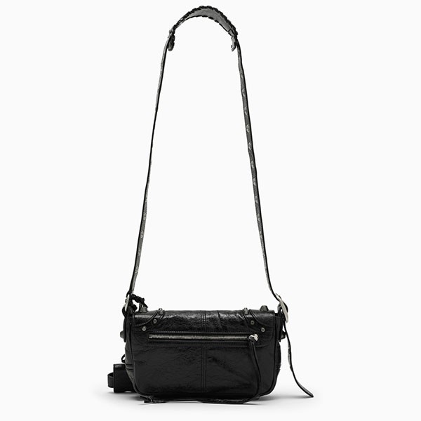 バレンシアガ ブラック激安 Le Cagole フラップ XSバッグ 719082210KR