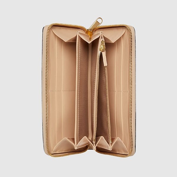 ユニークなデザイングッチ パロディ ホースビット プリント ジップアラウンドウォレット 774331 FACYR 8548