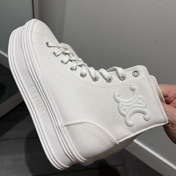 セール！セリーヌ トリオンフ 厚底ハイカットシューズ 346282220C.01OP