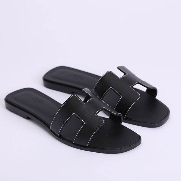 【お洒落★】エルメス やっぱり夏に履きたい☆Hカットサンダル オラン H021056Z 01