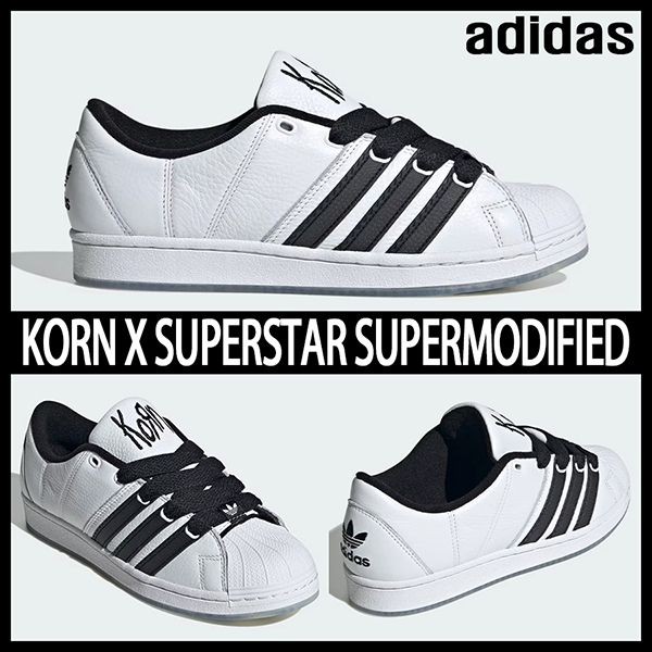 大人気のキュートさアディダス KoRn 偽物★コラボ★スーパースター SUPERMODIFIED★IG0793
