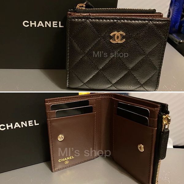 今注目アイテム！【新モデル！コンパクトで機能性抜群】シャネル ミニ財布 2つ折りAP3388
