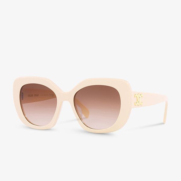 追跡付セリーヌ トリオンフ 06 サングラス コピーバタフライ ivory