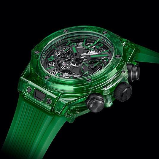 《大人気》ウブロ ビッグ・バン ウニコ グリーン 偽物 SAXEM 441.JG.4990.RT