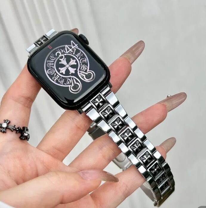 セール★アップルウォッチ クロムハーツ風 バンド コピー 44mm★c23082809