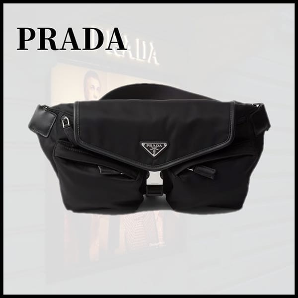 数量限定版プラダ Re-Nylon xレザー ショルダーバッグ コピー pld12335