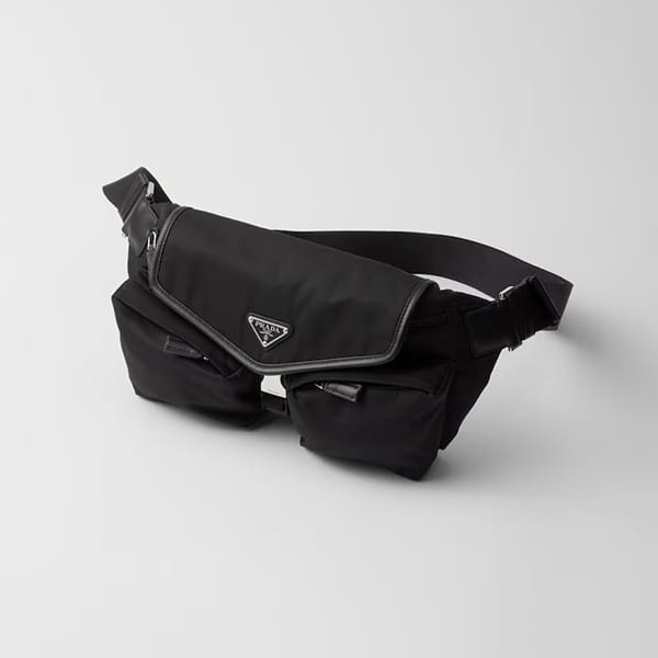 数量限定版プラダ Re-Nylon xレザー ショルダーバッグ コピー pld12335