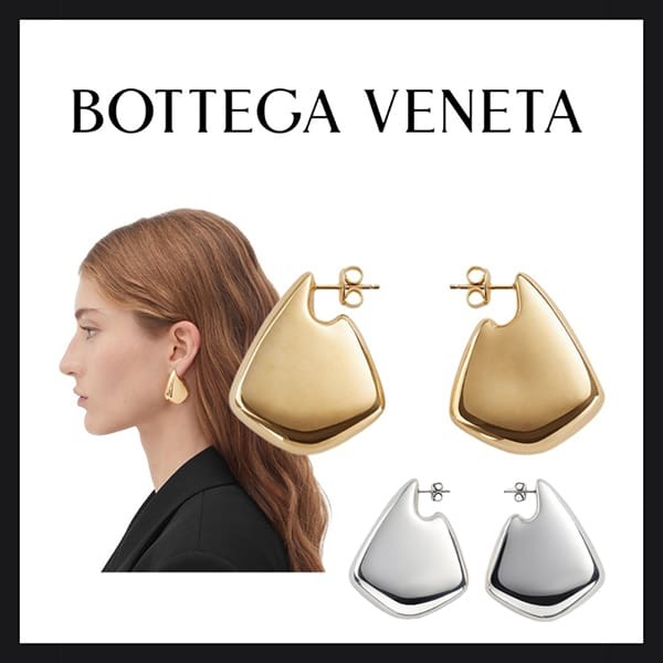 完売前に！ボッテガヴェネタ ラージ フィン ピアス コピー 2色 786206V50708117