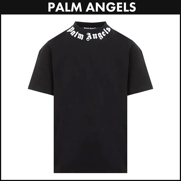 パームエンジェルス palm angels モノグラム ロゴtシャツ n級品 pl321321