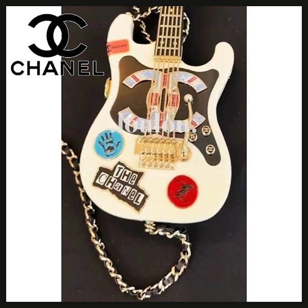 【ギター好きにはたまらない☆】シャネル ギター型バッグ 激安cc07231