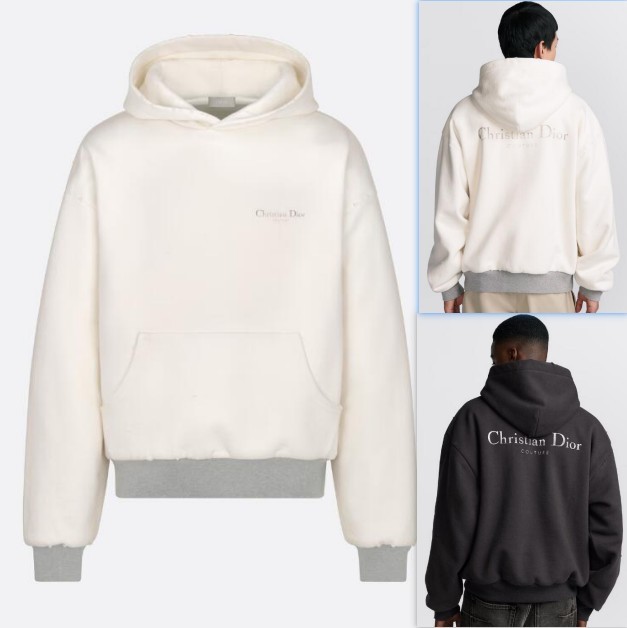 2024秋冬 ディオール Couture スウェットシャツ コットンフリース 2色 343J691A0878_C088