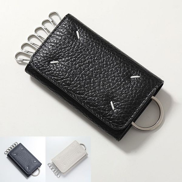 この上なく上品☆メゾンマルジェラ 11 キーケース 偽物 sa3ua0001 p4455 レザー 6連