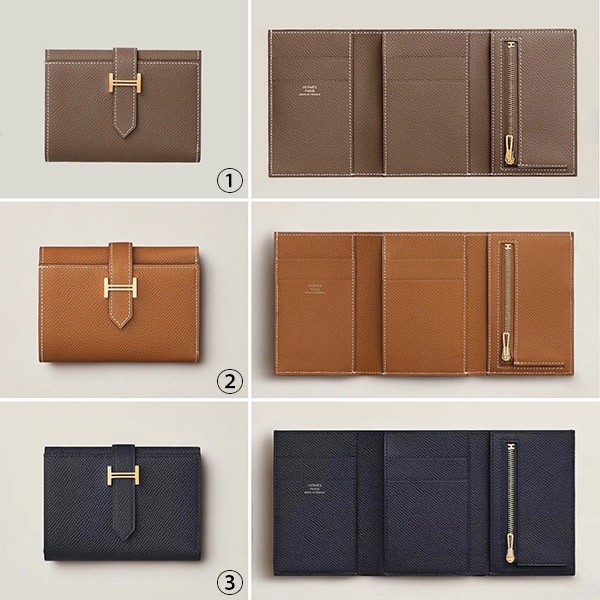 超レア エルメス コピー べアンコンビネ エトゥープ etoupe エプソン 24080202