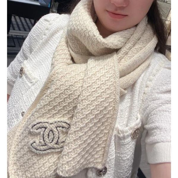 (セールで破格)シャネル マフラー 偽物カシミヤ＆ニット帽 24-25aw 08036