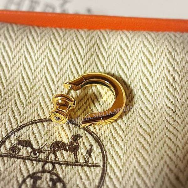 自然で可愛い☆【エルメス】 シングルピアス コピー《サボット》 sabot メタル 馬蹄型h08031