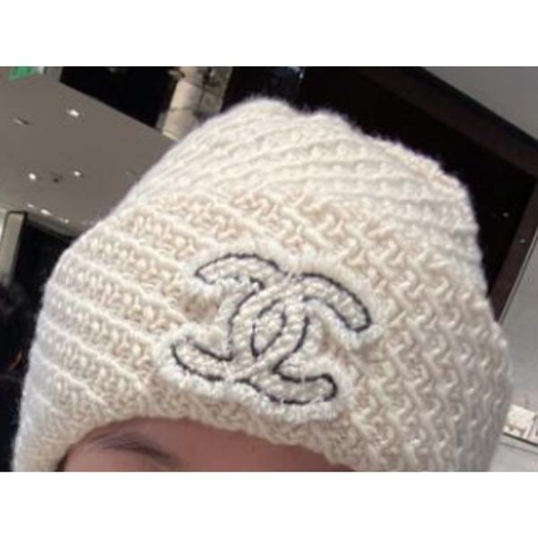 (セールで破格)シャネル マフラー 偽物カシミヤ＆ニット帽 24-25aw 08036
