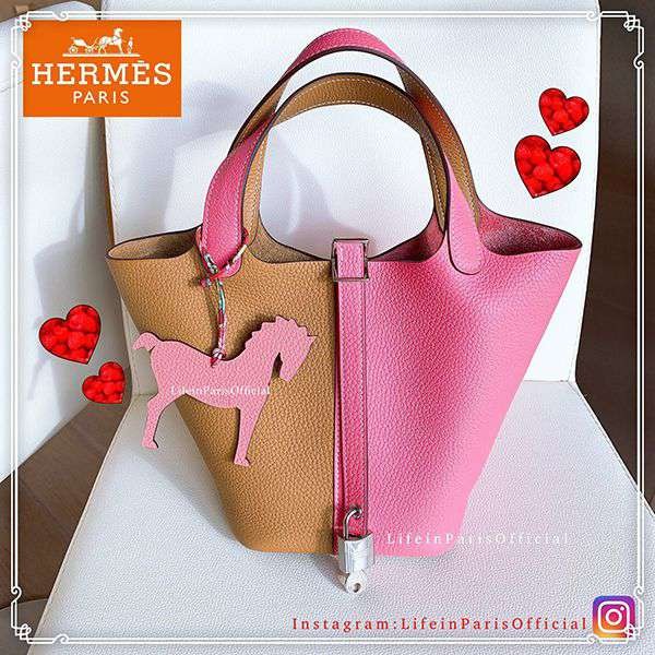 エルメス ピコタン n級品 ロック18pm レアなダブルカラーh08034