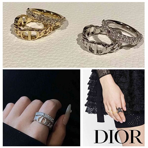希少色ディオール petit cd リング シュプリーム 偽物 2個セット r1287womcy_d301