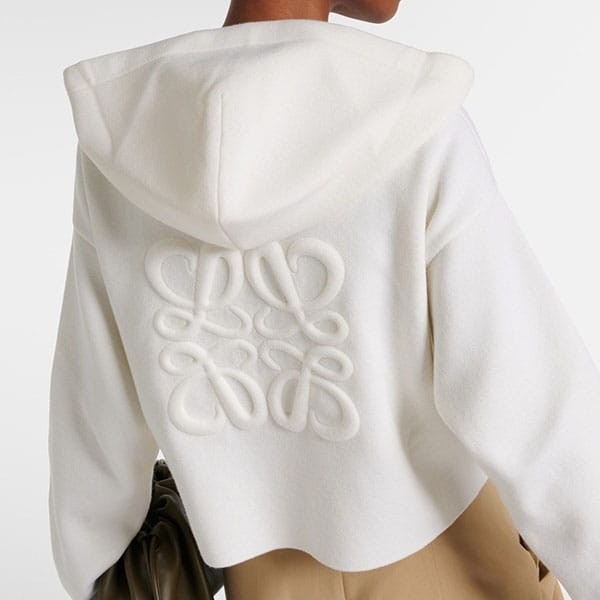 ロエベ アナグラム フードジップパーカー スーパーコピー s359y16k42