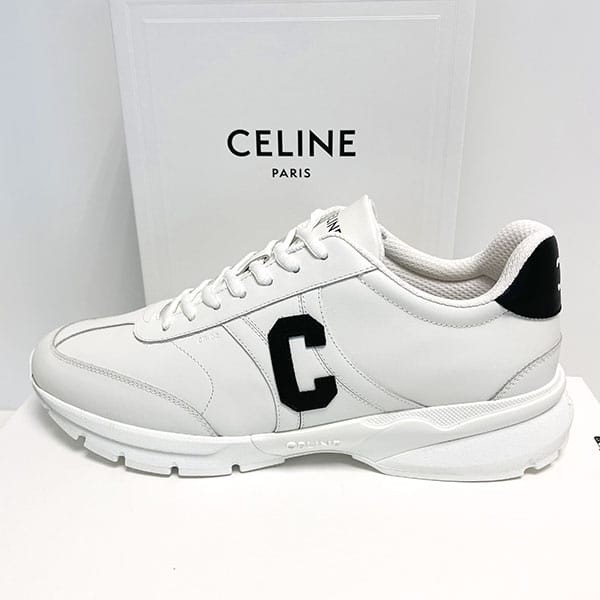 セリーヌ cr-02 ランナー ロースニーカー メンズ 359483338c.01ok