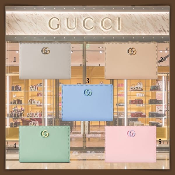 グッチ スーパーコピー ダブルg ウォレット 二つ折り財布 5色 790063 0qg0g 1712