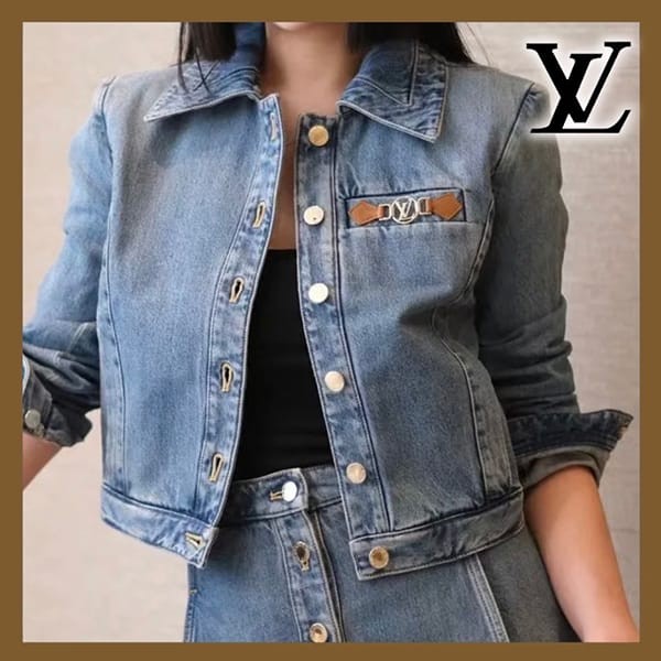 ルイヴィトン lvサークルタブデニムジャケット コピー 1afywp
