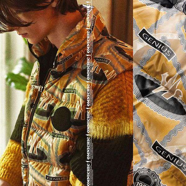 最新でオシャレモンクレール 1952 ジーニアス 偽物 モノグラムロゴダウンベスト 2色 1a50100