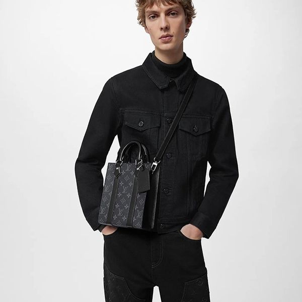 ルイヴィトン 【サックプラ mini】エクリプス キャンバス M46453